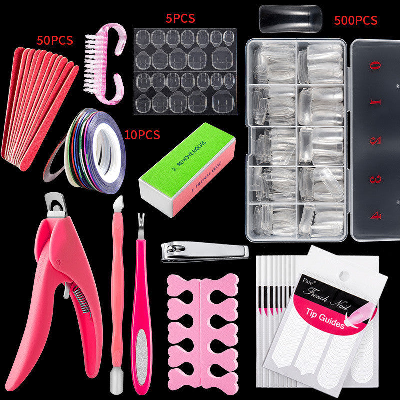 500 French nails 500 French nails